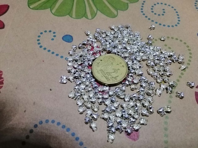 1000 Silver clasp cap 1000 Silver clasp cap