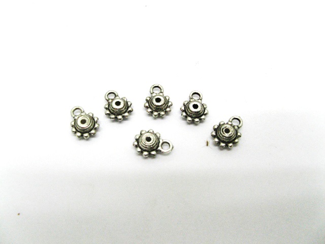 200Pcs Metal Spacer Beads 14X10mm Jewelry Finding - Click Image to Close