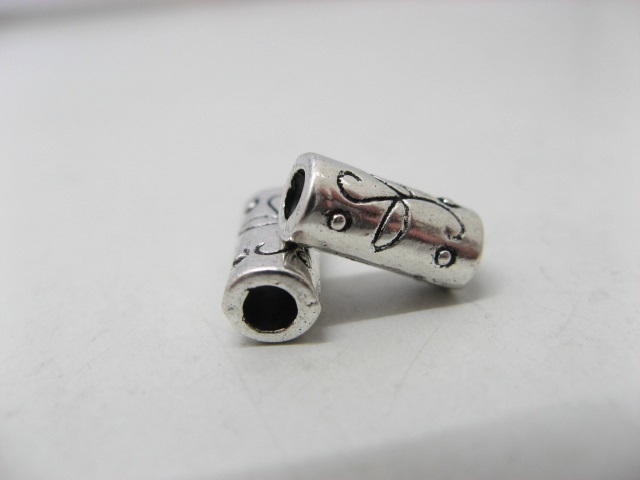 200 New Metal Beads Barrel Beads Fit European Bead 200 New Metal Beads Barrel Beads Fit European Bead