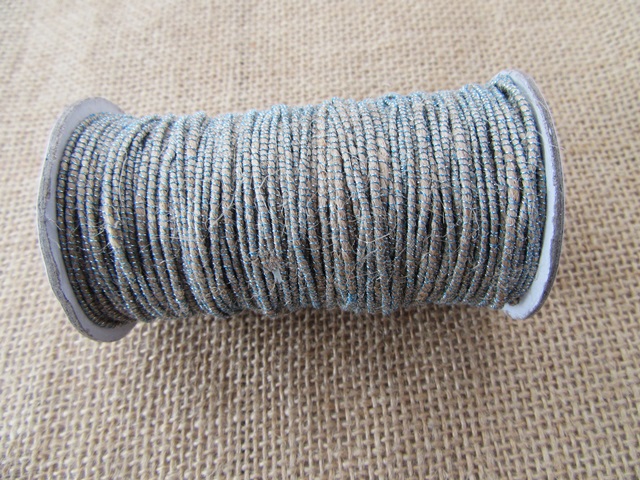 6Rolls Blue Natural Hemp Jute Rope Twine String Cord Art Gift - Click Image to Close