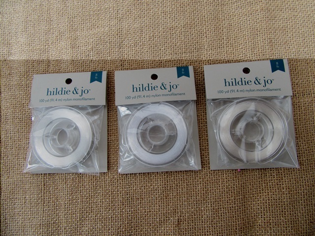 12Rolls x 100Yds Nylon Line Strong Monofilament String 8lb