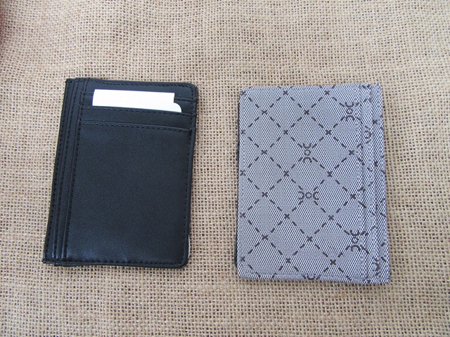 12Pcs Leatherette Cloth Card Bag Purse Wallet 11.5x8.5cm - Click Image to Close