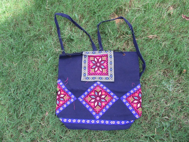 5Pcs Handmade Tibet Style Embroidered Backpack Bag Hippie Bag - Click Image to Close
