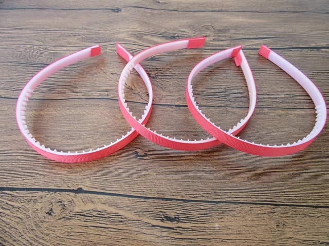 20Pcs Deep Pink Hair Band Headband with Teeth 10mm Wide 20Pcs Deep Pink Hair Band Headband with Teeth 10mm Wide