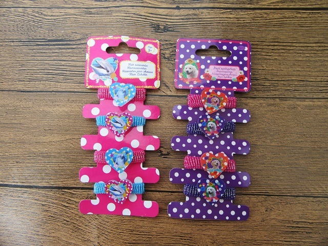 12Pkts X 4Pcs Elastic Hair Bands Hair Ties for Kids 3cm Dia. 12Pkts X 4Pcs Elastic Hair Bands Hair Ties for Kids 3cm Dia.