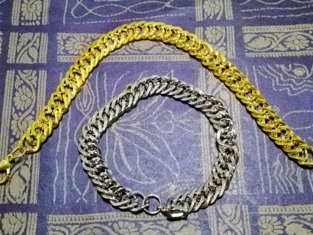 12 Pcs Chain Bracelets