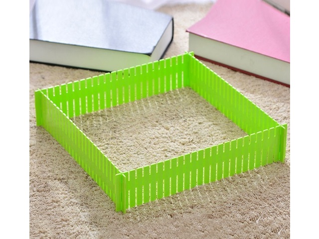 9Pkts X 4Pcs DIY Storage Partitions Lattice Drawer Divider 9Pkts X 4Pcs DIY Storage Partitions Lattice Drawer Divider