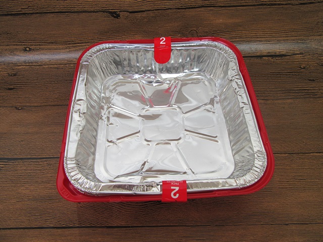 12Sets x 2Pcs Disposable Aluminium Foil Baking/Cake Pan with Lid - Click Image to Close
