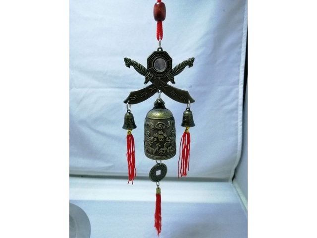 4Pcs Chinese Feng Shui Hanging Bell