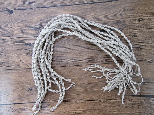 60Pcs Handmade Knitted Hemp Unfinished Necklaces Jewelry Accesso 60Pcs Handmade Knitted Hemp Unfinished Necklaces Jewelry Accesso