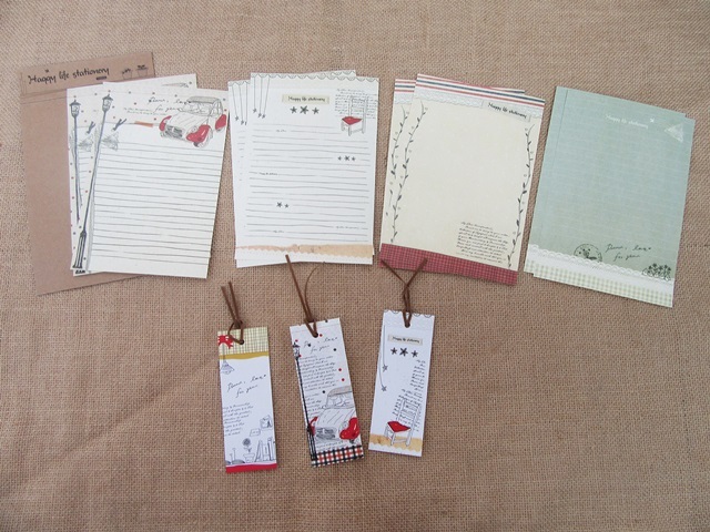 6Pkts Bookmark Paper Book Mark Magazine Memo Office Supply - Click Image to Close