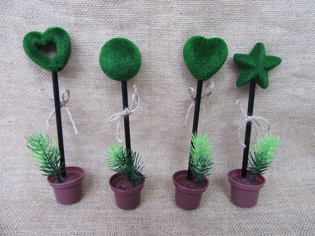 5Pcs Flower Plant Pot Funny Ballpoint Pen Stationery Desktop D?? 5Pcs Flower Plant Pot Funny Ballpoint Pen Stationery Desktop D??