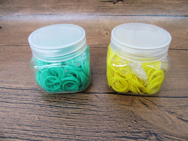 9Boxes Rubber Band Mixed Color - Click Image to Close