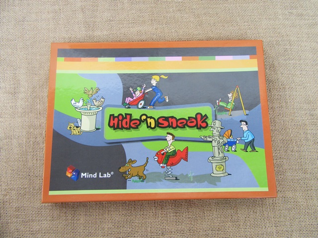 1Set The Hide and Seek Box Game Toy Set 31x22cm - Click Image to Close