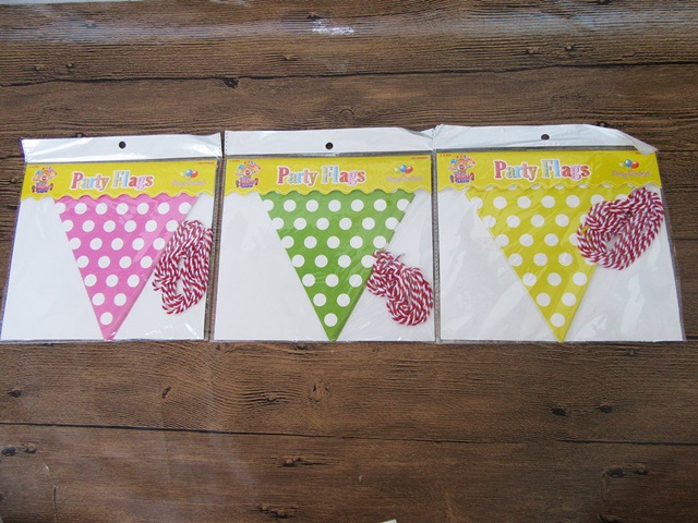 12Pkt X 10Pcs Party Banner Flag Bunting Garland Party Decoration - Click Image to Close