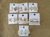 12Sheets Pearl Hair Clips Hairpin for Girls Assorted
