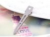 100Pcs Hair Clips Base Jewelry Finding 5.5cm 100Pcs Hair Clips Base Jewelry Finding 5.5cm