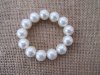 12Pcs Elastic Simulate Pearl Beads Beaded Bracelets 7cm Dia. 12Pcs Elastic Simulate Pearl Beads Beaded Bracelets 7cm Dia.