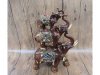 1X Lucky Elephant Figurine Wealth Statue Craft Ornaments Decorat