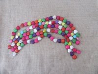 5Strands x 21Pcs Heart Shape Gemstone Beads 20x19x8mm Mixed