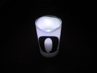 3Pcs Letter Q Flameless LED Candle Set Electronic Candle