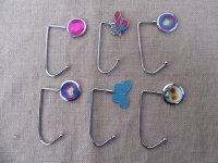 12Pcs Hand Bag Holder Hook Hanger Assorted