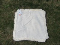 1Pair (2Pcs) Ivory Plain Linen Cushion Covers Throw Pillow Cases