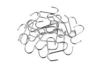 40Pcs Metal S-Shaped Pot Rack Hooks 6.5cm Long