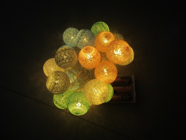 1Set 20 LED String Fairy Lights Lanterns Outdoor Party Wedding