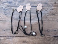 12Pcs Chic Black Leather & Velvet Choker Necklaces