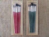 12Sheets X 5Pcs Art Painting Brushes Set Acrylic Oil Watercolor 12Sheets X 5Pcs Art Painting Brushes Set Acrylic Oil Watercolor