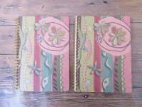 10Pcs Pink Cover Blank Message Note Memo Pad Notebooks