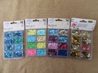 10Sheets X 40Grams DIY Craft Sequin Handmade Material Assorted