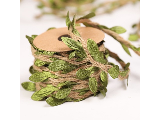 2Rolls X 10Meters Burlap Rope Hemp Cord Thread Jute String