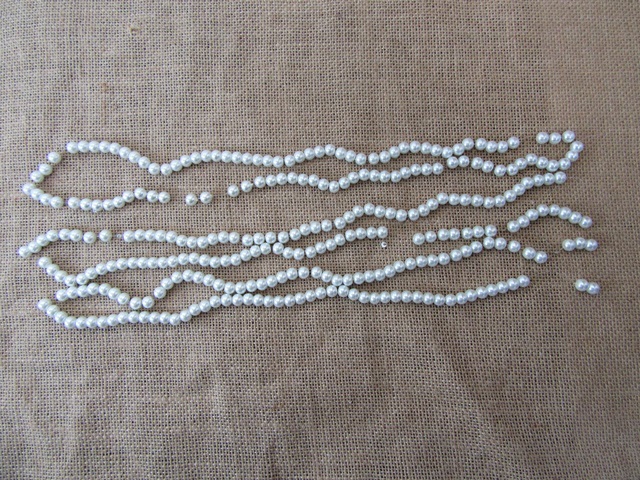 20Strands X 80Pcs White Round Glass Pearl Loose Spacer Beads 8mm 20Strands X 80Pcs White Round Glass Pearl Loose Spacer Beads 8mm