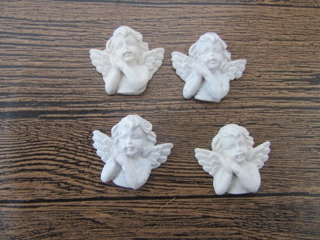 50Pcs Flatback Angel Scrapbooking Cards Crafts Embellishment 50Pcs Flatback Angel Scrapbooking Cards Crafts Embellishment