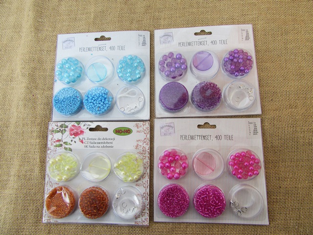 4Sheets Loose Beads Jewelry Making Set Retail Package - Click Image to Close