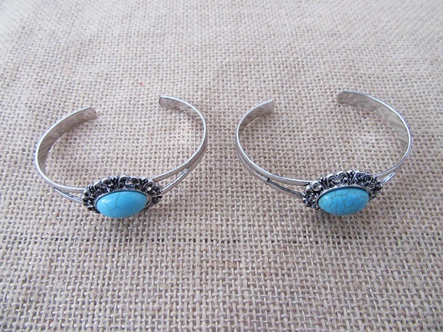 12Pcs Vintage Bangle Bracelet 7cm Dia.