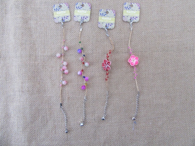 12Pcs Knitted Various Wishing Bracelets Lucky Bracelets