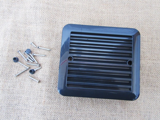 1X Black Motor House Strong Breeze Extractor Fan 140x130cm - Click Image to Close