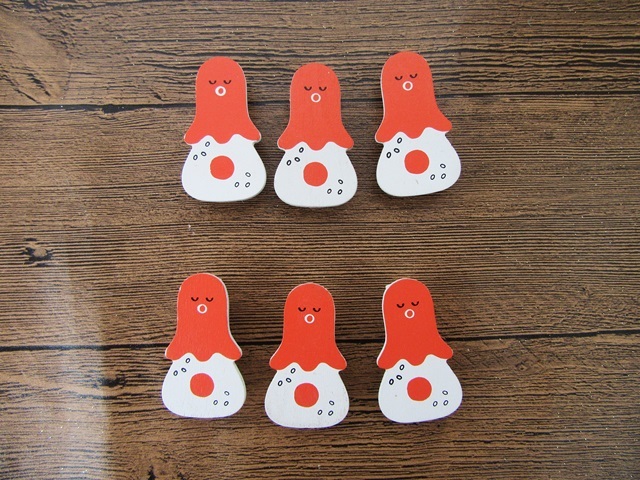 20Pcs Red Wooden Mini Photo Paper Clip Craft 20Pcs Red Wooden Mini Photo Paper Clip Craft