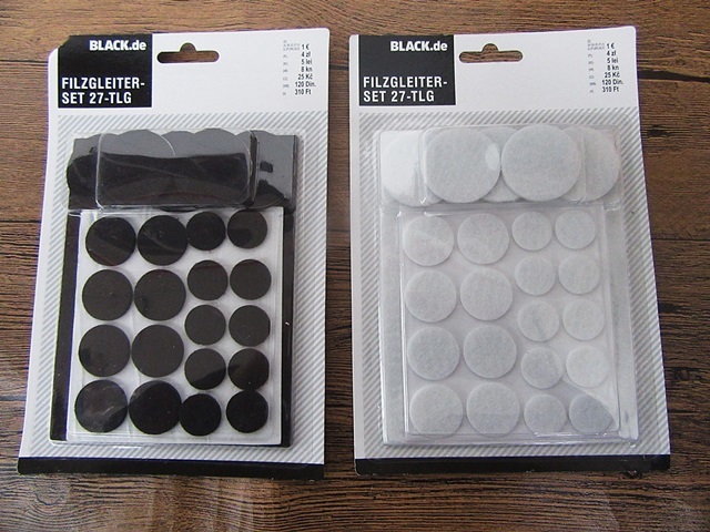 4Pkts X 27Pcs Glue Dot Adhesive Table Chair Leg Protector Sticke