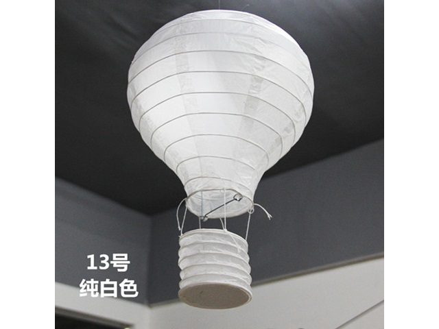 5Pcs New Plain White Hot Air Balloon Paper Lantern Wedding 30cm - Click Image to Close