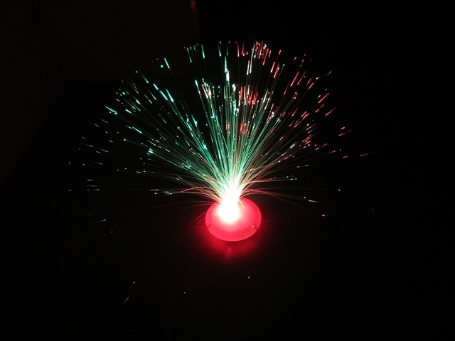 16X LED Fibre Optic Fountain Night Light Lamp Party Decoration 16X LED Fibre Optic Fountain Night Light Lamp Party Decoration
