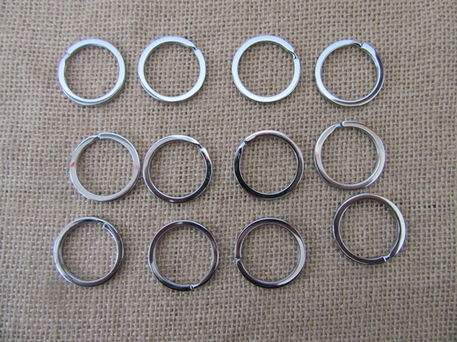 200Pcs Nickel Free Split Ring Split Key Rings 3cm - Click Image to Close