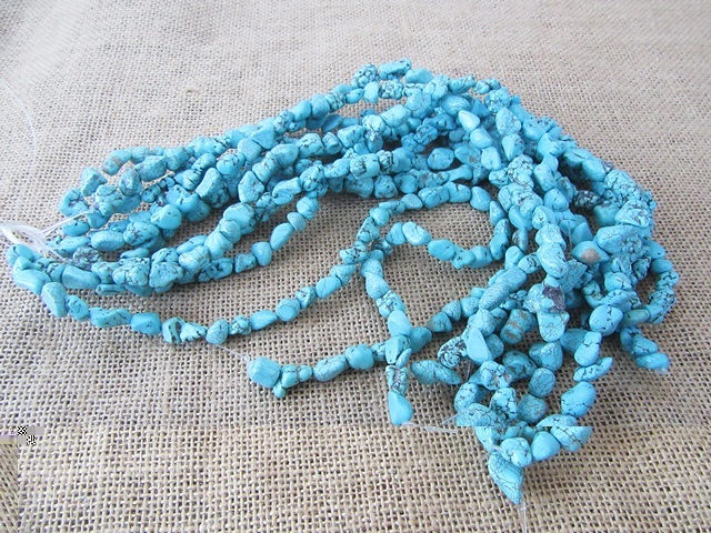 10Strands X 43Pcs Turquoise Beads Chips Gemstone Beads 10Strands X 43Pcs Turquoise Beads Chips Gemstone Beads
