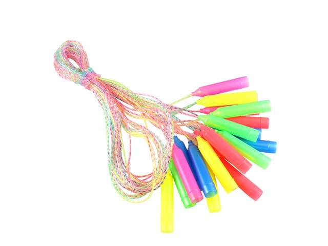 10Pcs Twist Healthy Jump Ropes Skipping Ropes 197cm Long Mixed - Click Image to Close