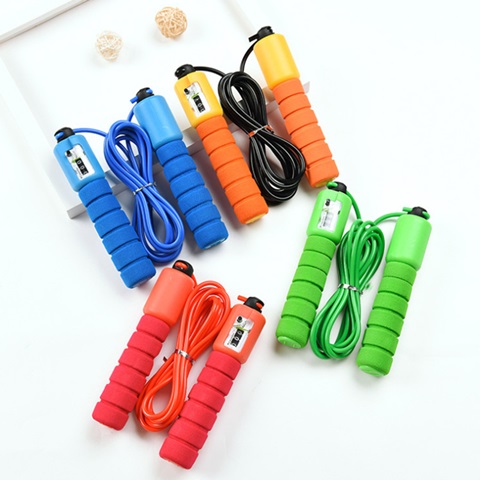 4Pcs Adjustable Jump Rope Sport Fast Speed Counting Jumping Rope - Click Image to Close