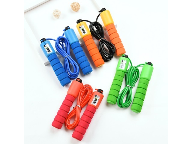 4Pcs Adjustable Jump Rope Sport Fast Speed Counting Jumping Rope - Click Image to Close