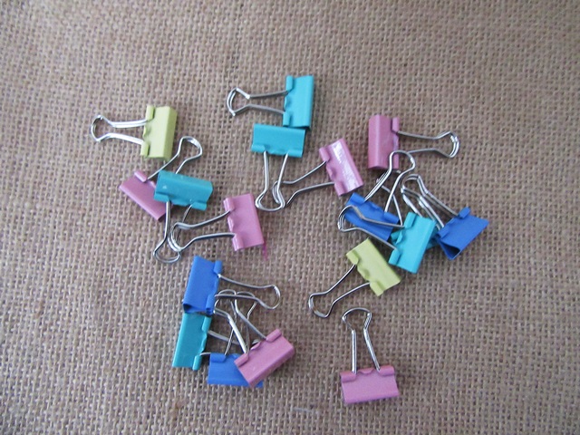 2x40Pcs Binder Clips File Paper Clip Stationary Office Use - Click Image to Close